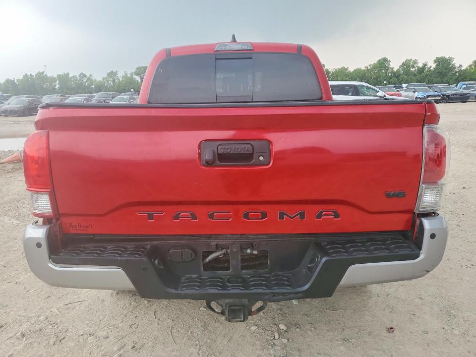 2020 Toyota Tacoma VIN 5TFAZ5CN0LX093533 COPART salvage auction — FRONT END, Tx - Cert Of Title-Rebuilt Salvage, sold $11,000 on 2026-07-17 (photo 6)