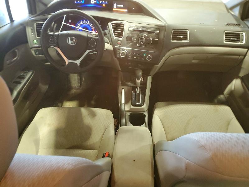 2014 Honda Civic VIN 2HGFB2F44EH035011 COPART salvage auction — REAR END, NB - CLEAN TITLE, sold $3,550 on 2026-07-09 (photo 8)