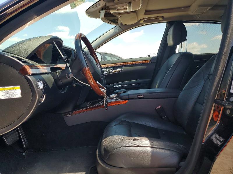 2012 Mercedes-benz S-klasse VIN WDDNG7DBXCA479277 COPART salvage auction — FRONT END, Tx - Certificate Of Title, sold $1,100 on 2026-07-09 (photo 7)