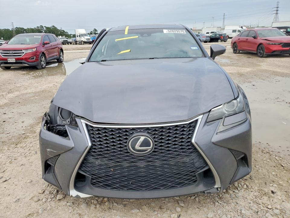 2016 Lexus Gs VIN JTHBZ1BL0GA002720 COPART salvage auction — SIDE, TX - SALVAGE VEHICLE TITLE, sold $6,300 on 2026-07-28 (photo 5)