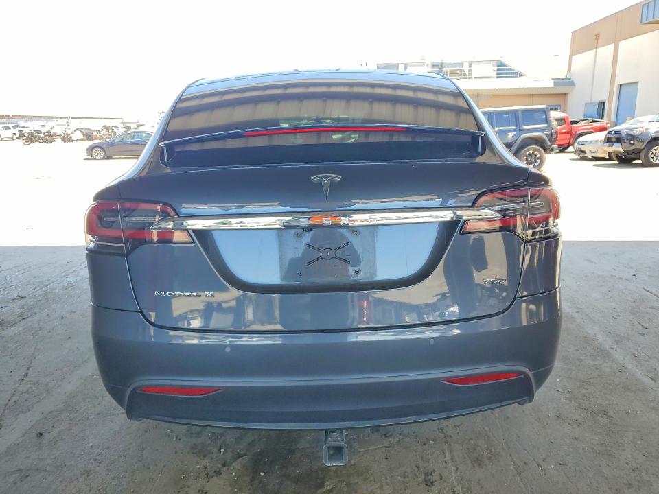2018 Tesla Model x VIN 5YJXCAE22JF139572 COPART salvage auction — FRONT END, Ca - Salvage Certificate, sold $200 on 2026-07-28 (photo 6)