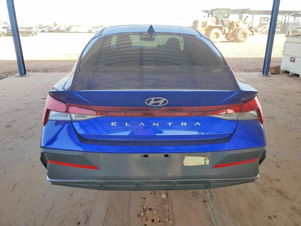 2025 Hyundai Elantra VIN KMHLL4DG2SU987663 COPART salvage auction — FRONT END, AZ - CERT OF TITLE - SALVAGE, sold $1,400 on 2026-07-28 (photo 6)
