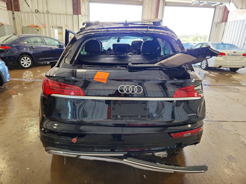 2021 Audi Q5 VIN WA1BAAFY7M2024423 COPART salvage auction — ROLLOVER, Wi - Junked Vehicle Bill Of Sale, sold $1,950 on 2026-07-13 (photo 6)