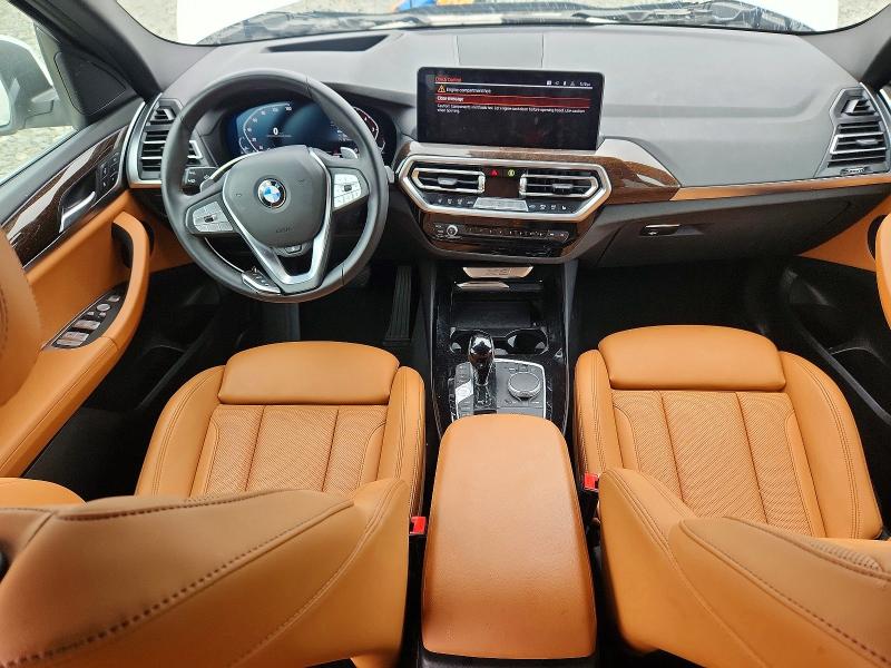 2024 BMW X3 VIN 5UX53DP00R9X42822 COPART salvage auction — REAR END, Ca - Salvage Certificate, sold $21,700 on 2026-07-16 (photo 8)