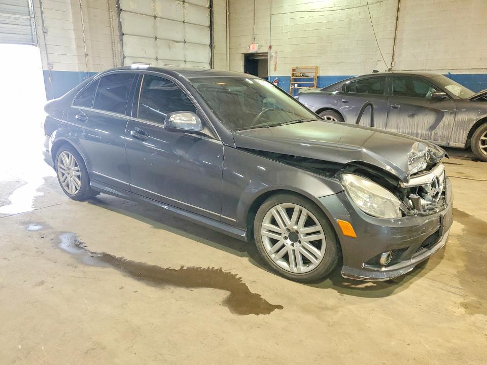 2009 Mercedes-benz C-klasse VIN WDDGF81X99R084020 COPART salvage auction — FRONT END, MI - CERTIFICATE OF TITLE, sold $600 on 2026-07-10 (photo 4)