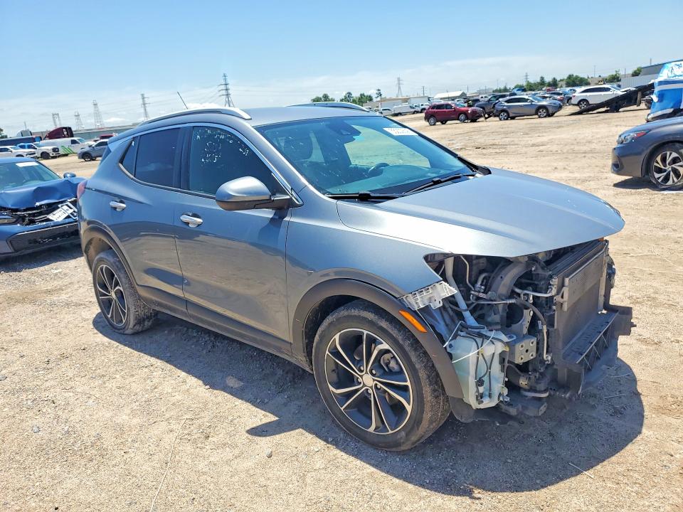 2021 Buick Encore VIN KL4MMFSL7MB154340 COPART salvage auction — FRONT END, Tx - Salvage Vehicle Title, sold $2,650 on 2026-07-12 (photo 4)
