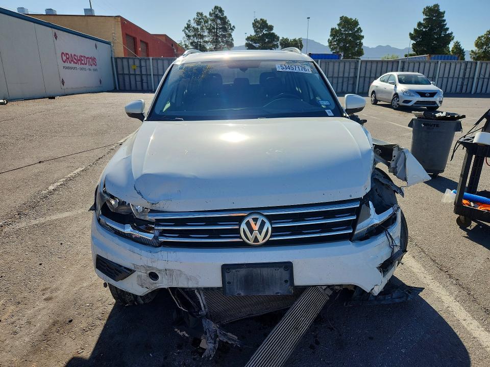 2018 Volkswagen Tiguan VIN 3VV3B7AX2JM161851 COPART salvage auction — FRONT END, Tx - Salvage Vehicle Title, sold $1,900 on 2026-08-07 (photo 5)
