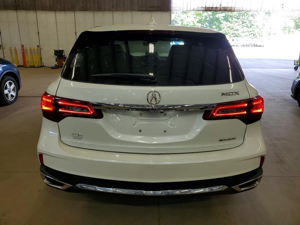 2018 Acura Mdx VIN 5J8YD4H57JL028832 COPART salvage auction — FRONT END, Mt - Certificate Of Title, sold $7,500 on 2026-07-27 (photo 6)