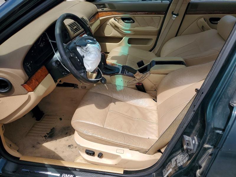 2000 BMW 5 series VIN WBADM6345YGU18707 COPART salvage auction — FRONT END, NE - DIS/DLR/EXP ONLY SALVAGE TITLE, sold $225 on 2026-09-10 (photo 7)