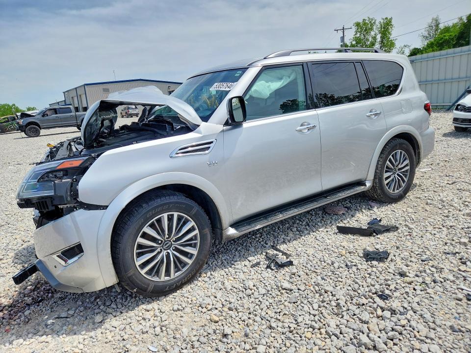 2022 Nissan Armada VIN JN8AY2BB5N9814255 — COPART salvage auction photo