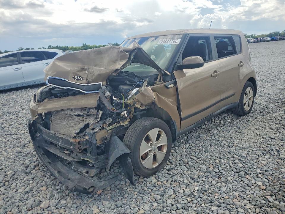 2014 Kia Soul VIN KNDJN2A23E7052321 — COPART salvage auction photo