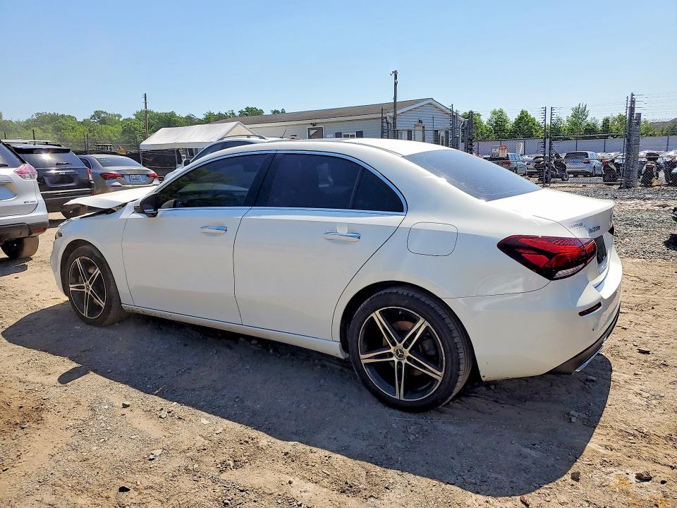 2019 Mercedes-benz A-klasse VIN WDD3G4FB8KW030815 COPART salvage auction — FRONT END, Salvage Title, sold $3,150 on 2026-08-06 (photo 2)