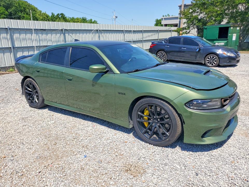 2021 Dodge Charger VIN 2C3CDXGJ2MH678862 COPART salvage auction — REAR END, Ms - Cert Of Title-Salvaged, sold $11,700 on 2026-07-29 (photo 4)