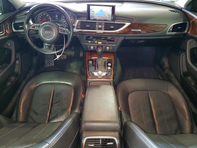 2016 Audi A6 VIN WAUGFAFC6GN083934 COPART salvage auction — FRONT END, Il - Salvage Certificate, sold $2,700 on 2026-07-15 (photo 8)
