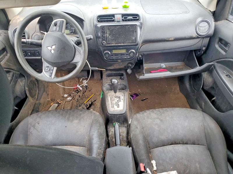 2021 Mitsubishi Mirage VIN ML32AUHJ5MH009393 COPART salvage auction — FRONT END, Ny - Mv-907A Salvage Certificate, sold $575 on 2026-07-08 (photo 8)
