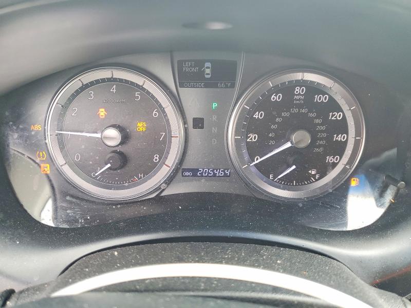 2011 Lexus Es 350 VIN JTHBK1EG9B2464361 COPART salvage auction — FRONT END, Ca - Cert Of Title-Salvaged, sold $1,200 on 2026-07-08 (photo 9)