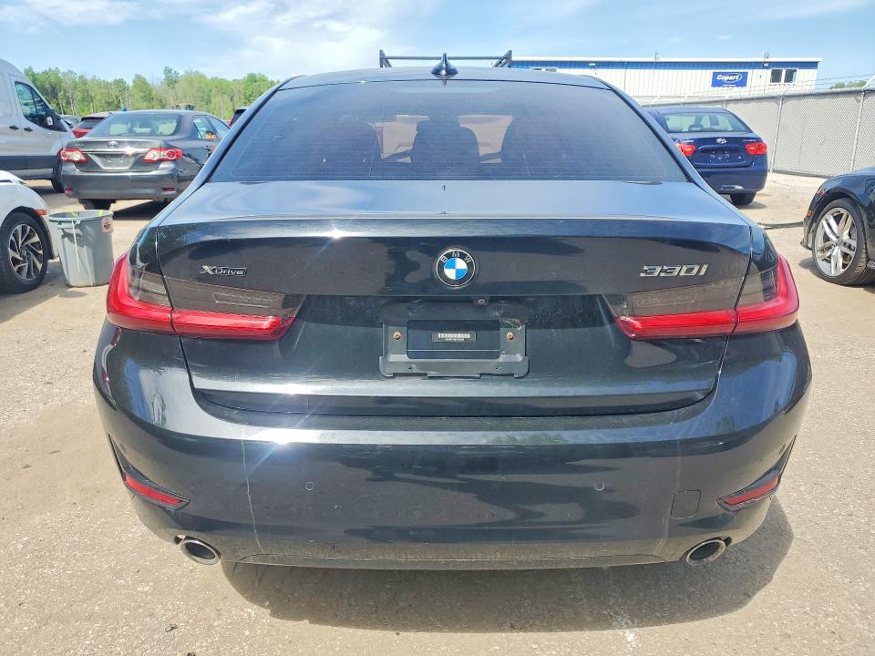 2020 BMW 3 series VIN WBA5R7C08LFH43328 COPART salvage auction — FRONT END, On - Permit No Brand - Unfit, sold $10,200 on 2026-08-18 (photo 6)