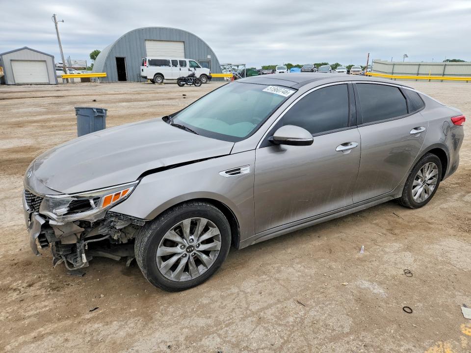2016 Kia VIN 5XXGU4L35GG111667 COPART salvage auction — FRONT END, Ks - Cert Of Title-Salvage, sold $875 on 2026-07-22 (photo 1)