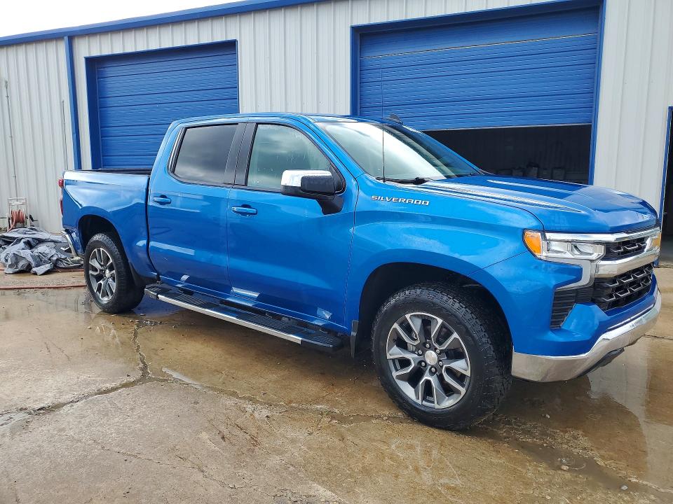 2024 Chevrolet Silverado 1500 VIN 1GCPACED0RZ208865 COPART salvage auction — FRONT END, LA - CERTIFICATE OF TITLE, sold $9,300 on 2026-07-09 (photo 4)