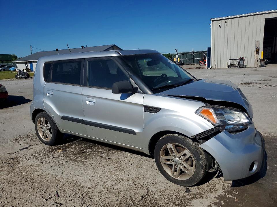 2010 Kia Soul VIN KNDJT2A23A7120536 COPART salvage auction — FRONT END, Mo - Salvage Certificate Of Title, sold $575 on 2026-07-06 (photo 4)