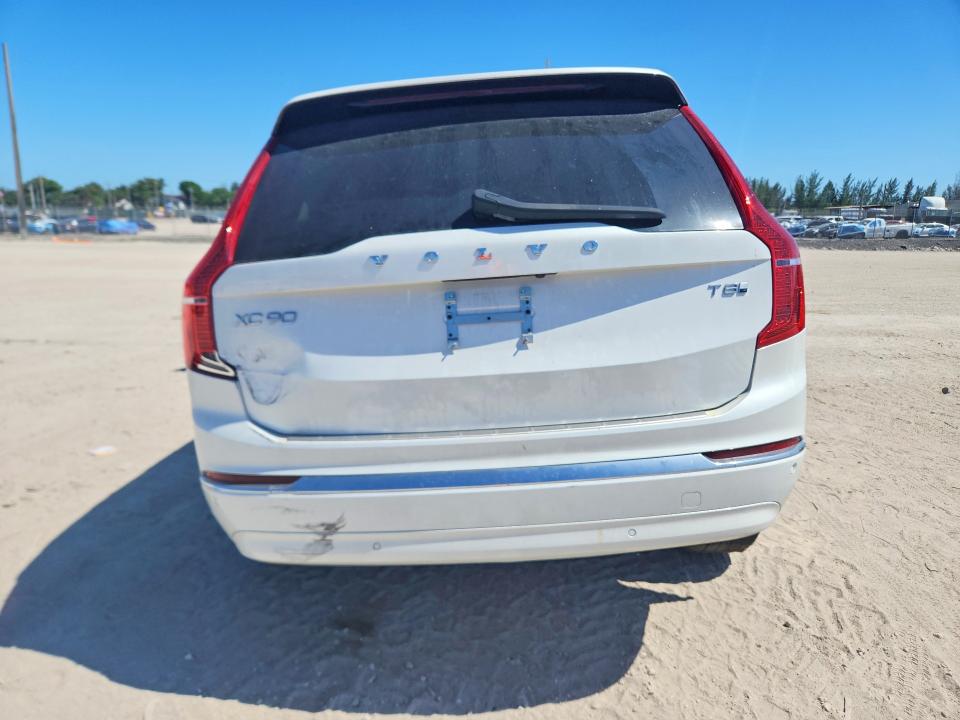 2025 Volvo Xc90 VIN YV4H60JF1S1330986 COPART salvage auction — FRONT END, Fl - Certificate Of Destruction, sold $60 on 2026-07-30 (photo 6)