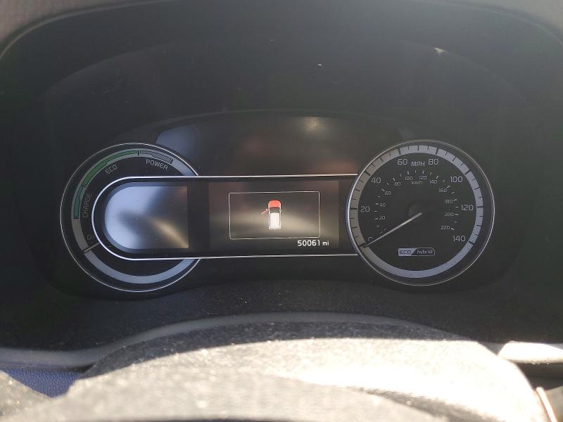2018 Kia Niro VIN KNDCB3LC4J5200821 COPART salvage auction — REAR END, Ca - Salvage Certificate, sold $275 on 2026-07-22 (photo 9)