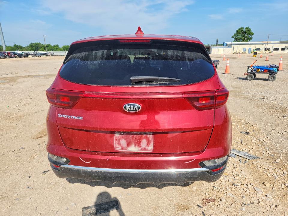 2021 Kia Sportage VIN KNDPM3AC4M7864849 COPART salvage auction — SIDE, Tx - Salvage Vehicle Title, sold $2,900 on 2026-07-15 (photo 6)