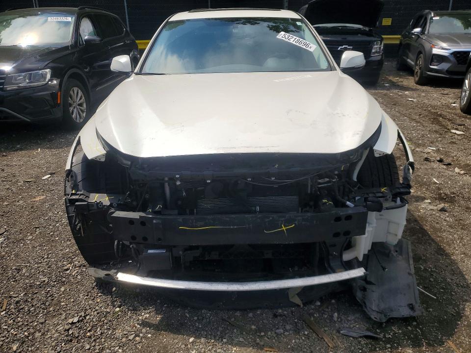 2021 Infiniti Q50 VIN JN1EV7BR4MM754127 COPART salvage auction — FRONT END, Md - Cert Of Salvage > 75% Damage, sold $2,450 on 2026-07-28 (photo 5)