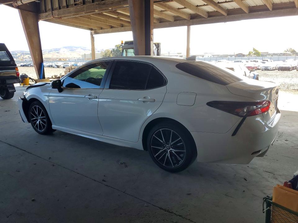 2022 Toyota Camry VIN 4T1G11AK6NU670309 COPART salvage auction — FRONT END, CA - SALVAGE CERTIFICATE, sold $7,500 on 2026-07-20 (photo 2)