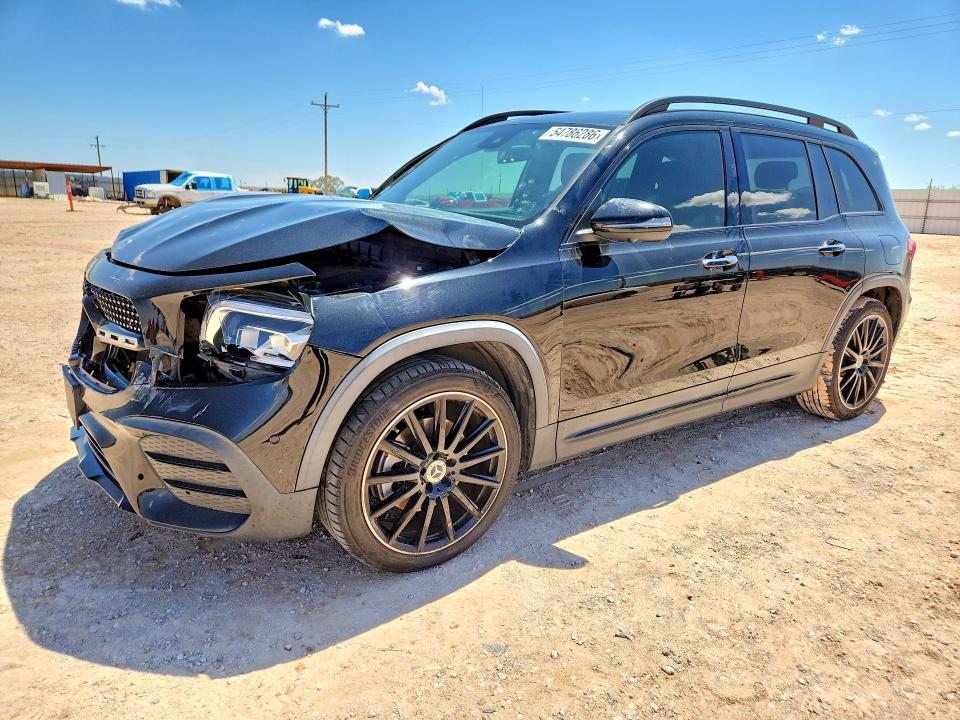 2022 Mercedes-benz Glb VIN W1N4M4GBXNW183635 COPART salvage auction — FRONT END, Tx - Salvage Vehicle Title, sold $12,300 on 2026-07-15 (photo 1)