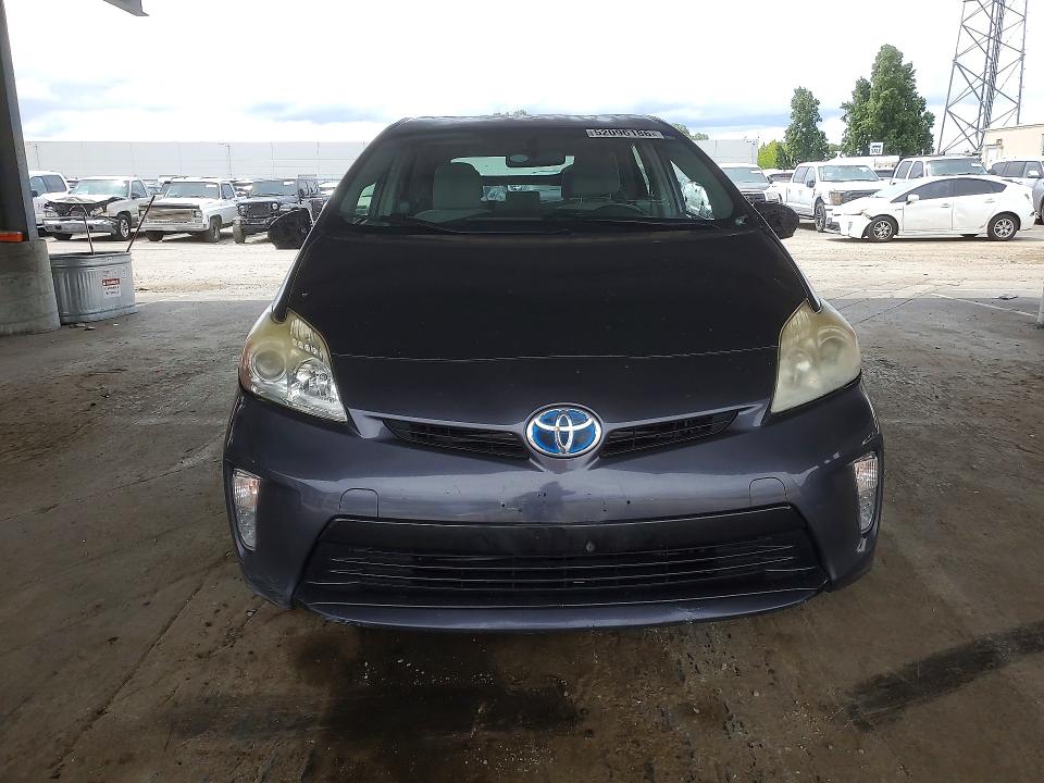 2013 Toyota Prius VIN JTDKN3DUXD5619223 COPART salvage auction — VANDALISM, Ca - Salvage Certificate, sold $475 on 2026-07-28 (photo 5)