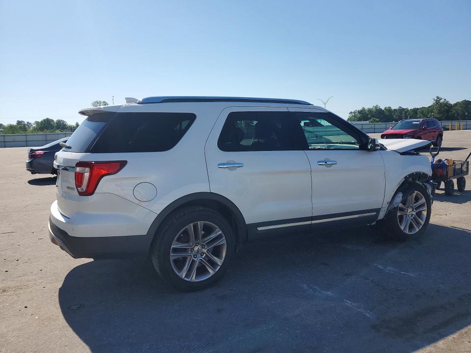 2016 Ford Explorer VIN 1FM5K7FH3GGB25528 COPART salvage auction — FRONT END, NC - SALVAGE CERTIFICATE OF TITLE, sold $2,500 on 2026-07-02 (photo 3)