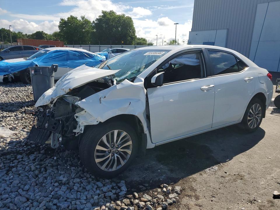 2019 Toyota Corolla VIN 5YFBURHE7KP880544 COPART salvage auction — FRONT END, Fl - Cert Of Title Slvg Rebuildable, sold $1,300 on 2026-07-13 (photo 1)