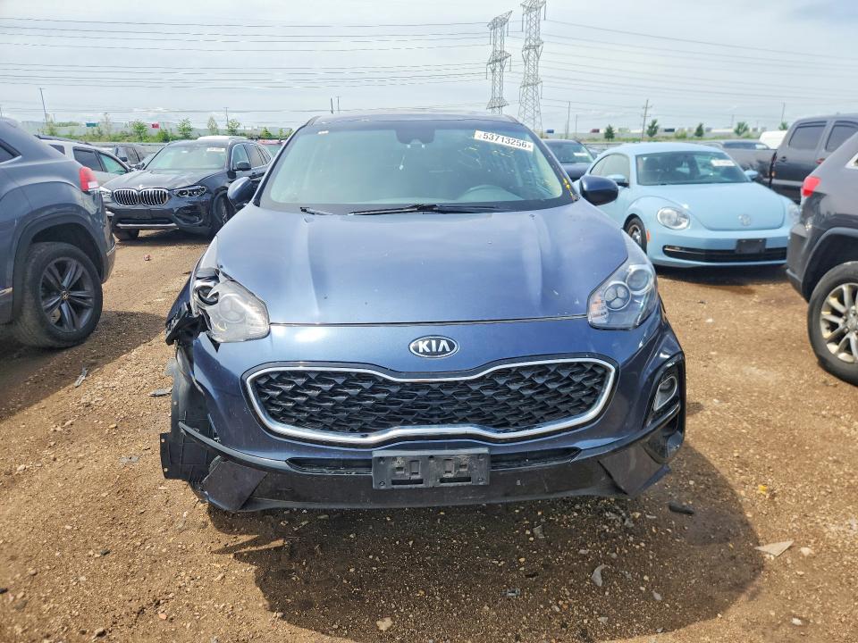 2021 Kia Sportage VIN KNDPMCACXM7862541 COPART salvage auction — VANDALISM, Il - Salvage Certificate, sold $375 on 2026-07-21 (photo 5)
