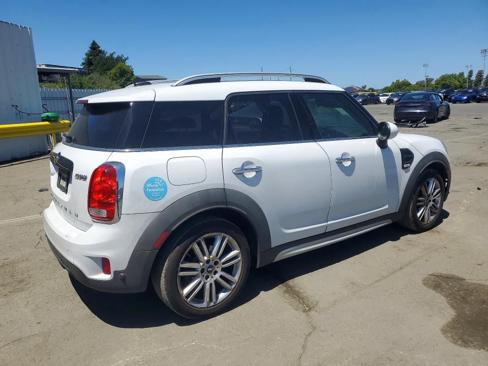 2018 Mini VIN WMZYS7C3XJ3E08505 COPART salvage auction — REAR END, Ca - Salvage Certificate, sold $4,150 on 2026-07-10 (photo 3)