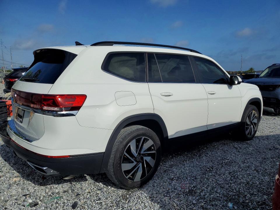 2024 Volkswagen Atlas VIN 1V2JR2CAXRC595170 COPART salvage auction — REAR END, Fl - Certificate Of Destruction, sold $6,200 on 2026-07-28 (photo 3)