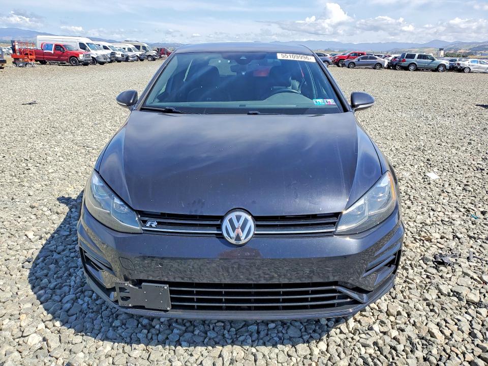 2019 Volkswagen Golf VIN WVWWA7AU5KW113590 COPART salvage auction — REAR END, Id - Salvage Certificate Of Title, sold $8,200 on 2026-08-13 (photo 5)