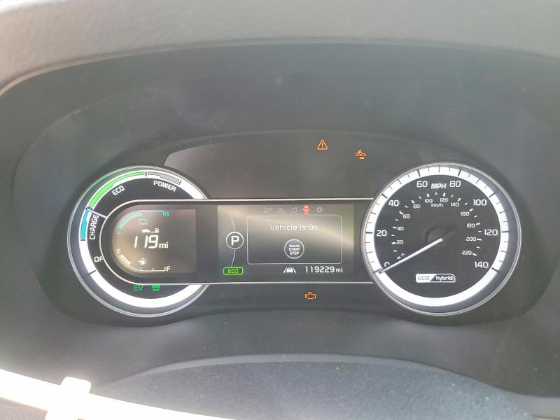 2017 Kia Niro VIN KNDCC3LC7H5051294 COPART salvage auction — FRONT END, Pa - Certificate Of Salvage, sold $225 on 2026-07-23 (photo 9)