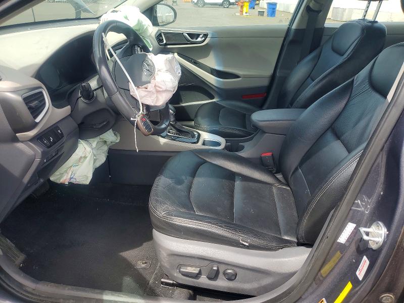 2017 Hyundai Ioniq VIN KMHC75LCXHU046026 COPART salvage auction — REAR END, Or - Salvage Title Certificate, sold $1,550 on 2026-09-21 (photo 7)