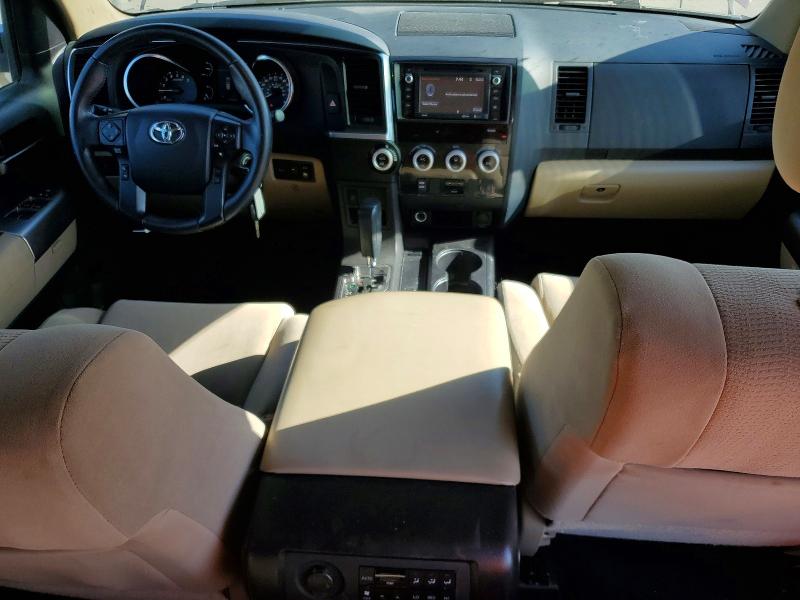 2018 Toyota Sequoia VIN 5TDZY5G13JS069355 COPART salvage auction — REAR END, Ca - Salvage Certificate, sold $7,400 on 2026-07-09 (photo 8)
