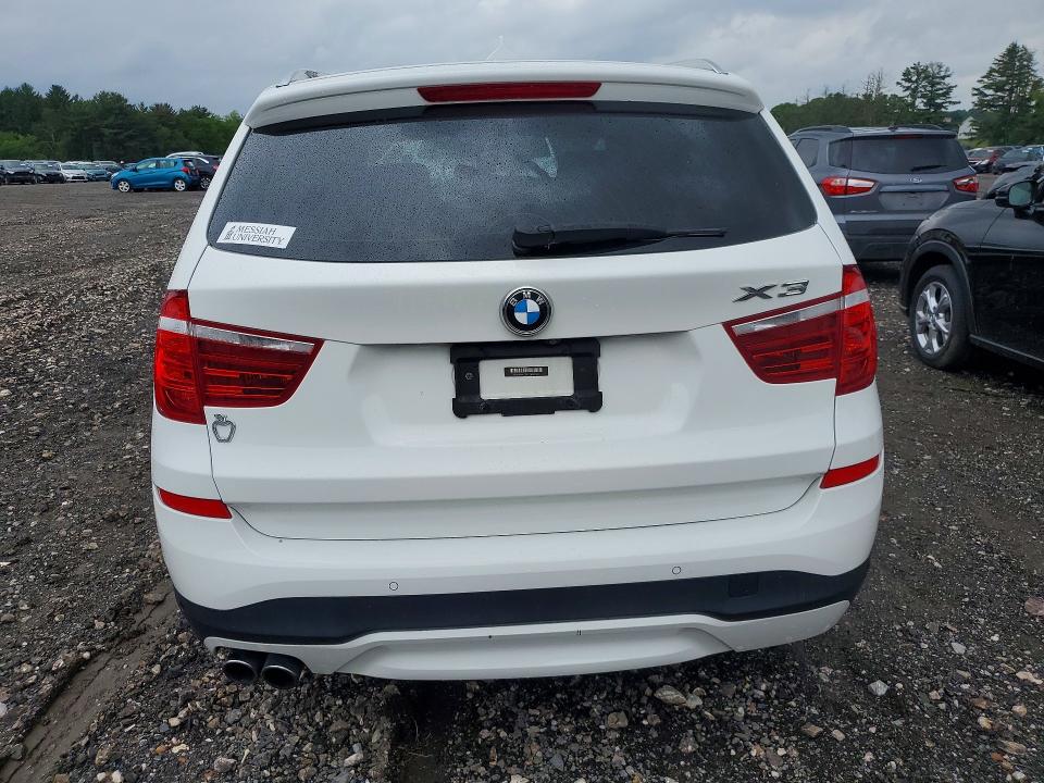 2016 BMW X3 VIN 5UXWX9C5XG0D83880 COPART salvage auction — ROLLOVER, Pa - Certificate Of Salvage, sold $1,600 on 2026-07-06 (photo 6)
