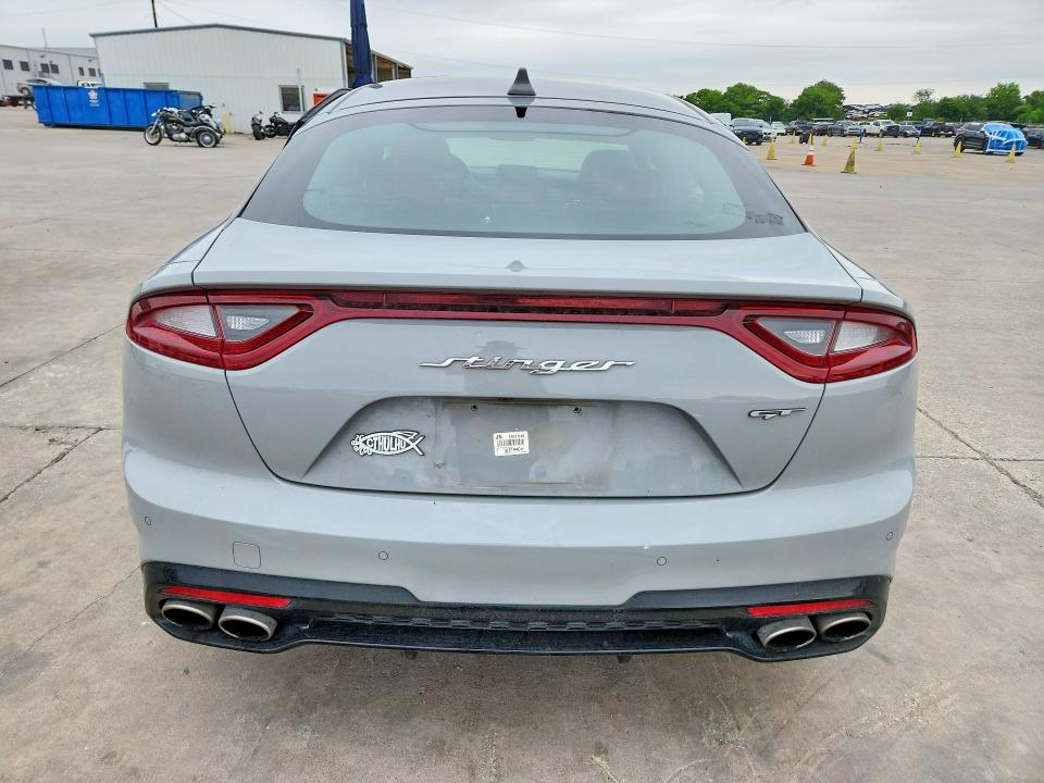 2020 Kia Stinger VIN KNAE45LC1L6080209 COPART salvage auction — SIDE, Tx - Certificate Of Title, sold $5,700 on 2026-07-23 (photo 6)