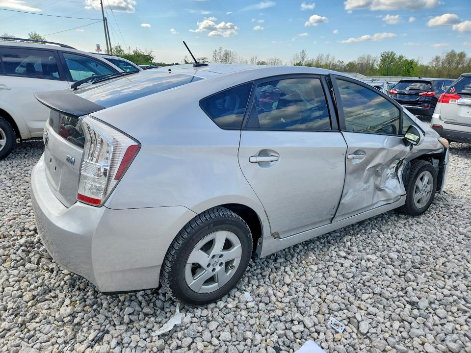 2010 Toyota Prius VIN JTDKN3DU9A0056965 COPART salvage auction — SIDE, Mi - Certificate Of Title, sold $1,100 on 2026-07-02 (photo 3)