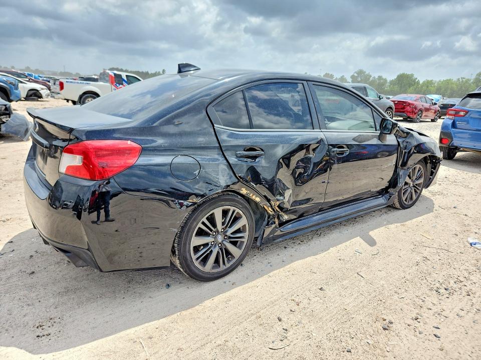 2016 Subaru Wrx VIN JF1VA1B63G9816383 COPART salvage auction — FRONT END, Tx - Salvage Vehicle Title, sold $2,400 on 2026-07-17 (photo 3)