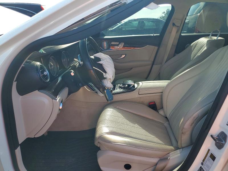 2018 Mercedes-benz E-klasse VIN WDDZF4JB0JA381377 COPART salvage auction — FRONT END, Salvage Title, sold $3,050 on 2026-08-18 (photo 7)