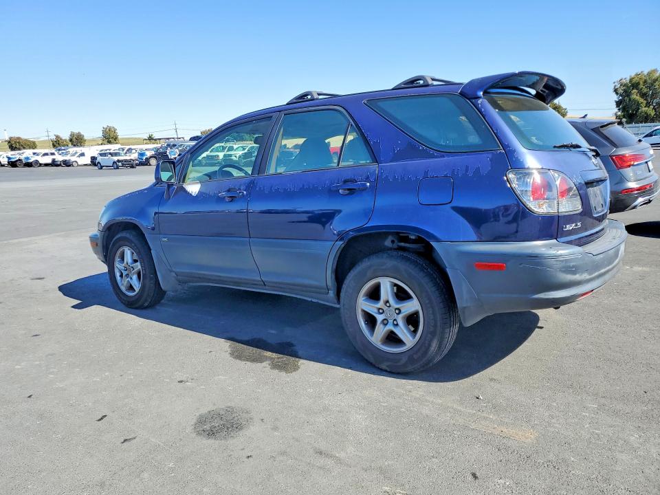 2001 Lexus Rx 300 VIN JTJGF10U410099281 COPART salvage auction — FRONT END, CA - SALVAGE CERTIFICATE, sold $575 on 2026-07-27 (photo 2)