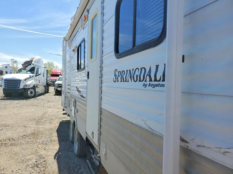 2008 Keys Springdale VIN 4YDT2672383105334 COPART salvage auction — HAIL, MT - CERTIFICATE OF TITLE TOTALED, sold $3,200 on 2026-07-07 (photo 9)