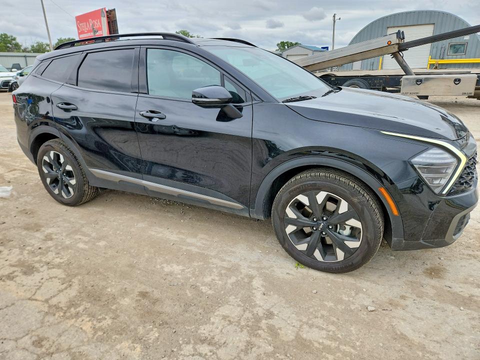 2024 Kia Sportage VIN 5XYK6CDF8RG140800 COPART salvage auction — HAIL, KS - CERT OF TITLE-SALVAGE, sold $14,000 on 2026-07-13 (photo 4)