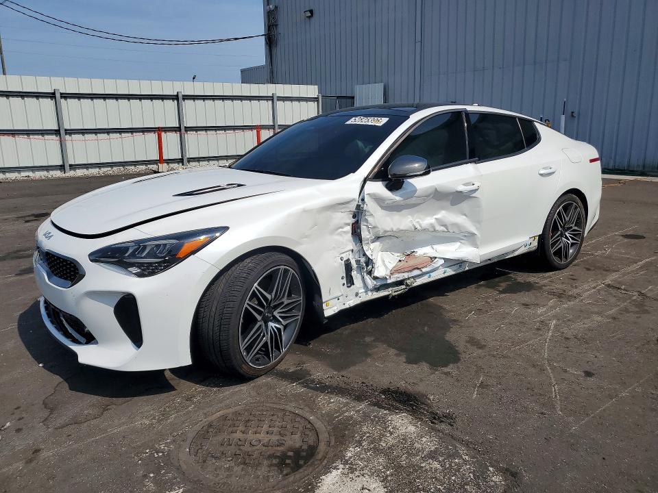 2022 Kia Stinger VIN KNAE45LC2N6119408 — COPART salvage auction photo