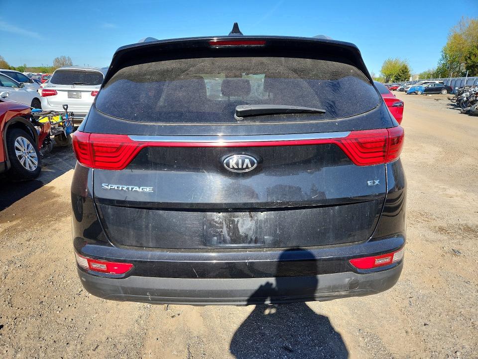 2018 Kia Sportage VIN KNDPNCAC1J7359442 COPART salvage auction — FRONT END, On - Permit Salvage, sold $1,050 on 2026-07-21 (photo 6)
